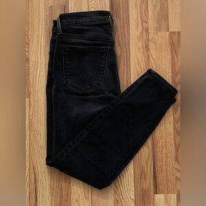 Old Navy Black High Rise Skinny Jeans